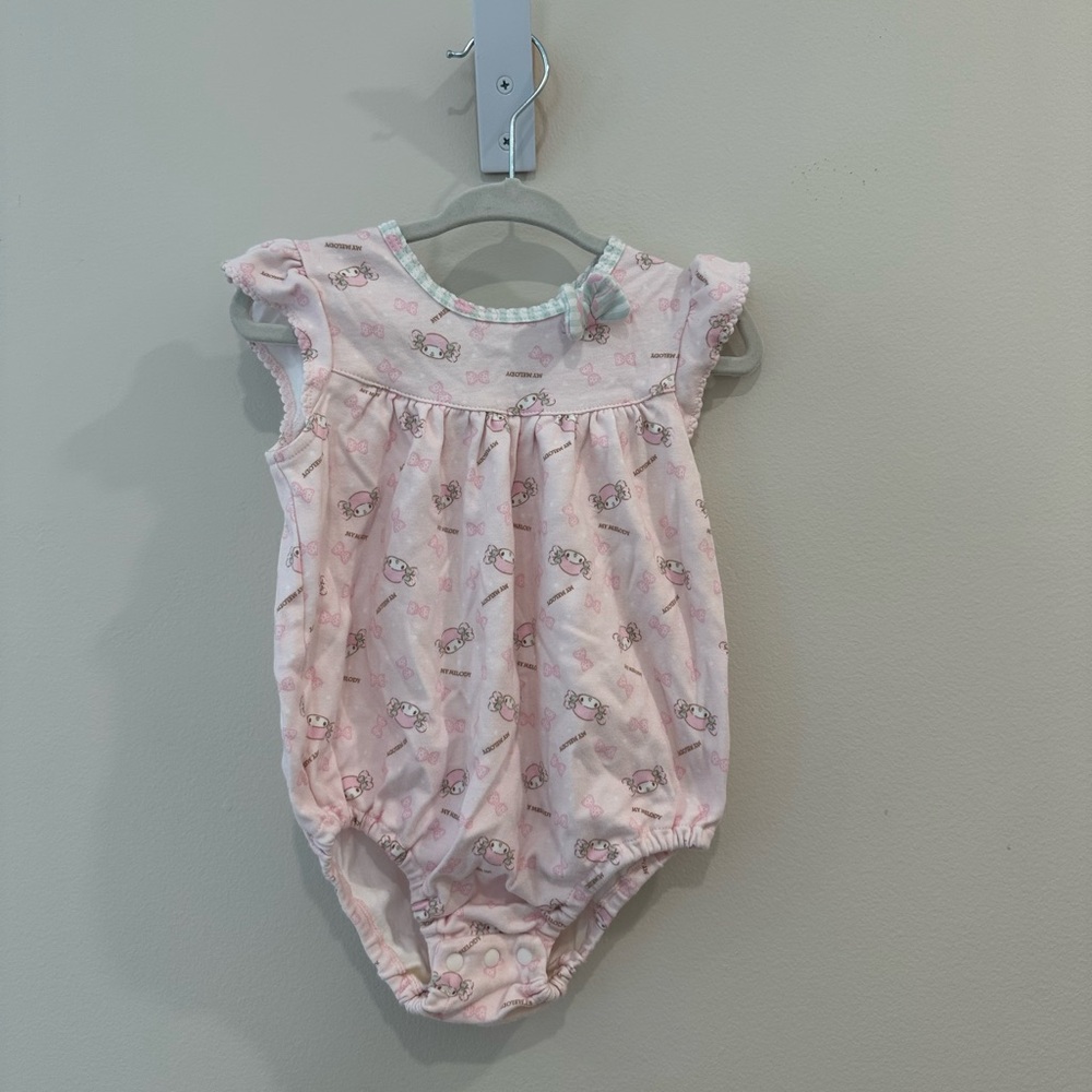 Sanrio My Melody Adorable Pink Baby Romper size 6M (70)